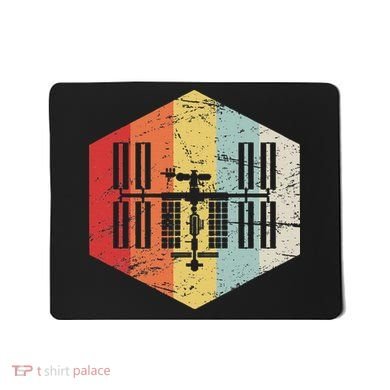 Retro International Space Station Mousepad