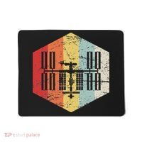 Retro International Space Station Mousepad thumb 0