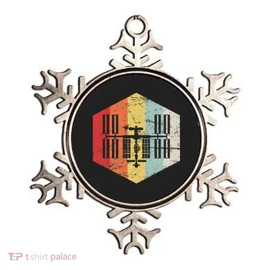 Retro International Space Station Ornament