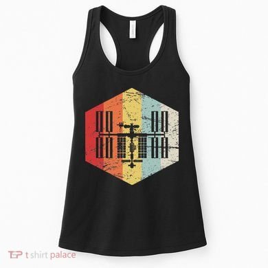 Retro International Space Station Women's Tank Top