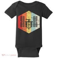 Retro International Space Station Baby Bodysuit thumb 0