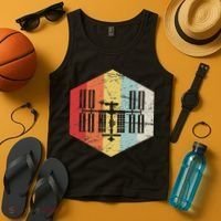 Retro International Space Station Tank Top thumb 4