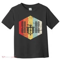 Retro International Space Station Toddler T-Shirt thumb 0