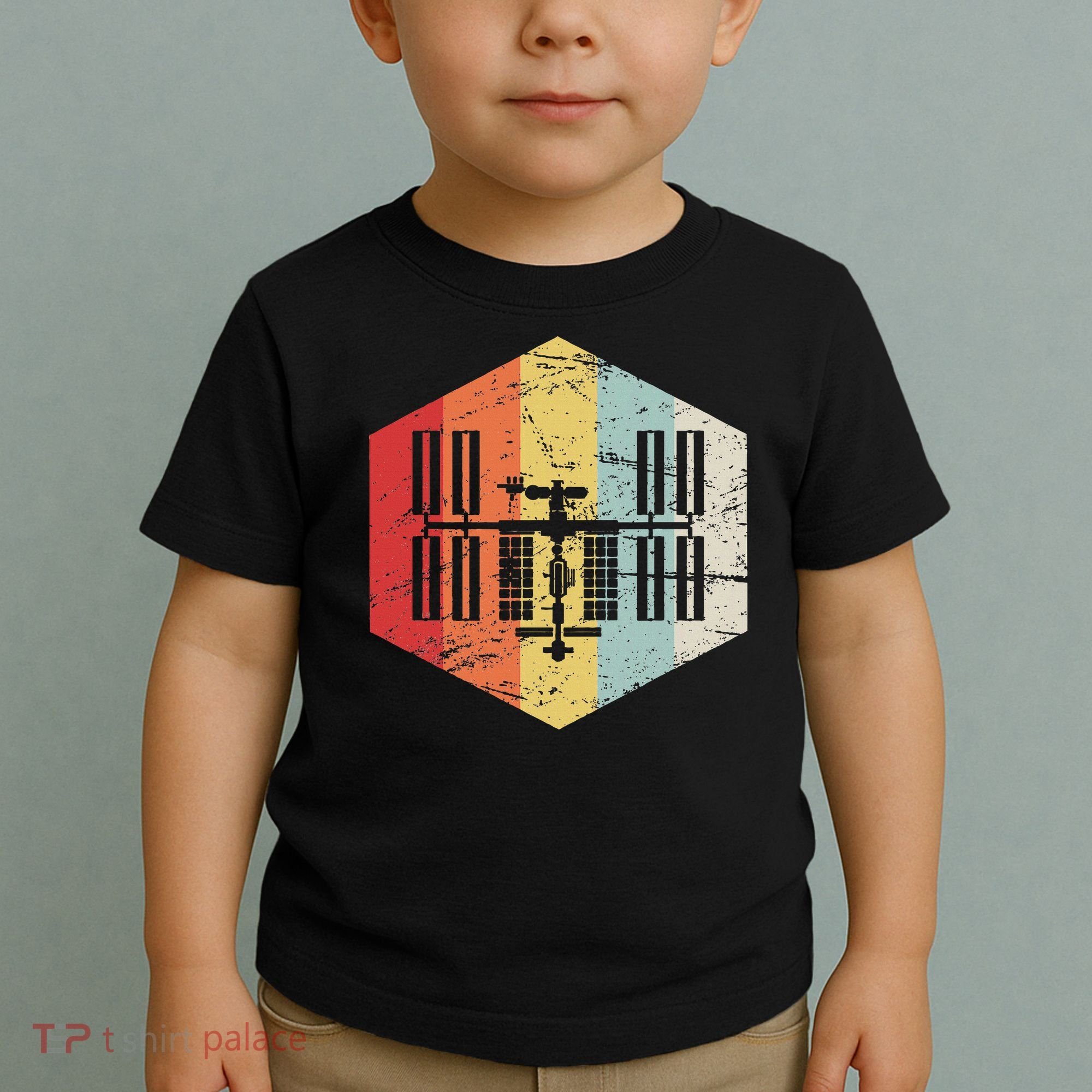 Retro International Space Station Toddler T-Shirt