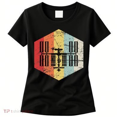 Retro International Space Station Women's T-Shirt