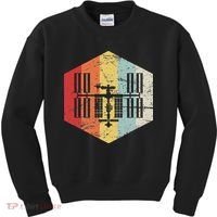 Retro International Space Station Kids Sweatshirt thumb 0