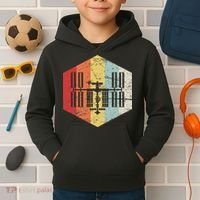 Retro International Space Station Kids Hoodie thumb 2