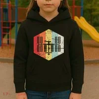 Retro International Space Station Kids Hoodie thumb 3