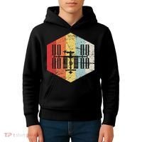 Retro International Space Station Kids Hoodie thumb 4