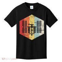Retro International Space Station Kids T-Shirt thumb 0