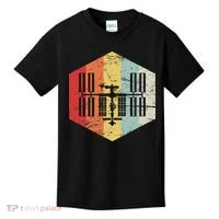 Retro International Space Station Kids T-Shirt thumb 0