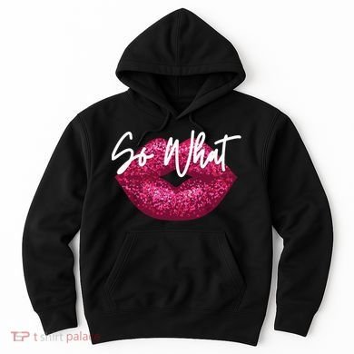 Retro I So What Funny Hoodie