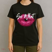 Retro I So What Funny T-Shirt thumb 4