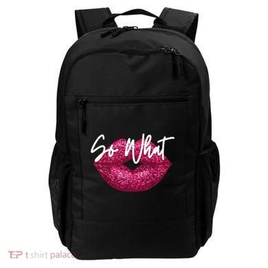 Retro I So What Funny Backpack