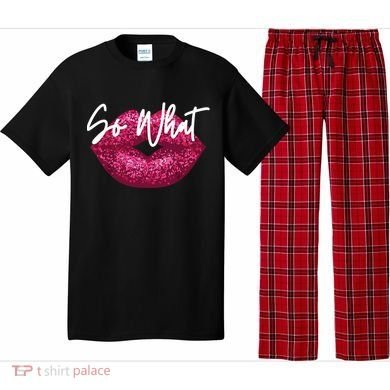 Retro I So What Funny Pajama Set