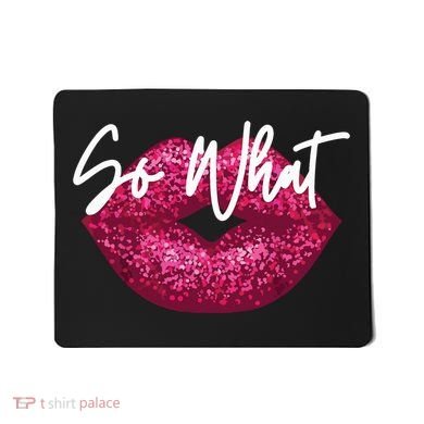 Retro I So What Funny Mousepad