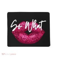 Retro I So What Funny Mousepad thumb 0