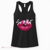 Retro I So What Funny Women's Tank Top thumb 0