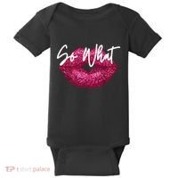 Retro I So What Funny Baby Bodysuit thumb 0