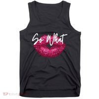 Retro I So What Funny Tank Top thumb 0