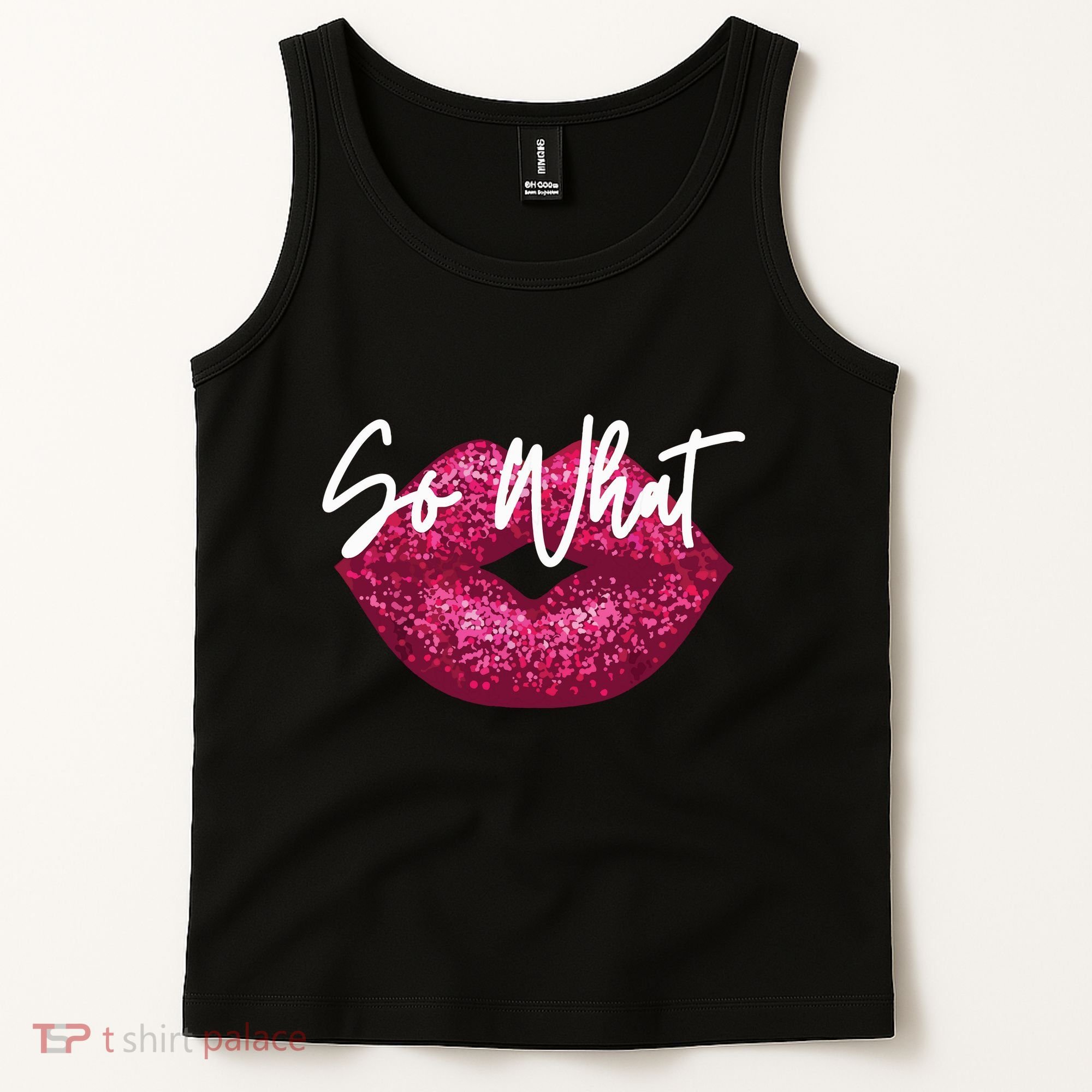 Retro I So What Funny Tank Top