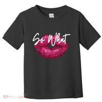 Retro I So What Funny Toddler T-Shirt thumb 0