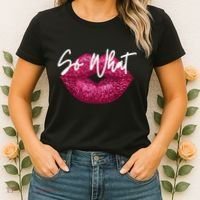 Retro I So What Funny Women's T-Shirt thumb 2