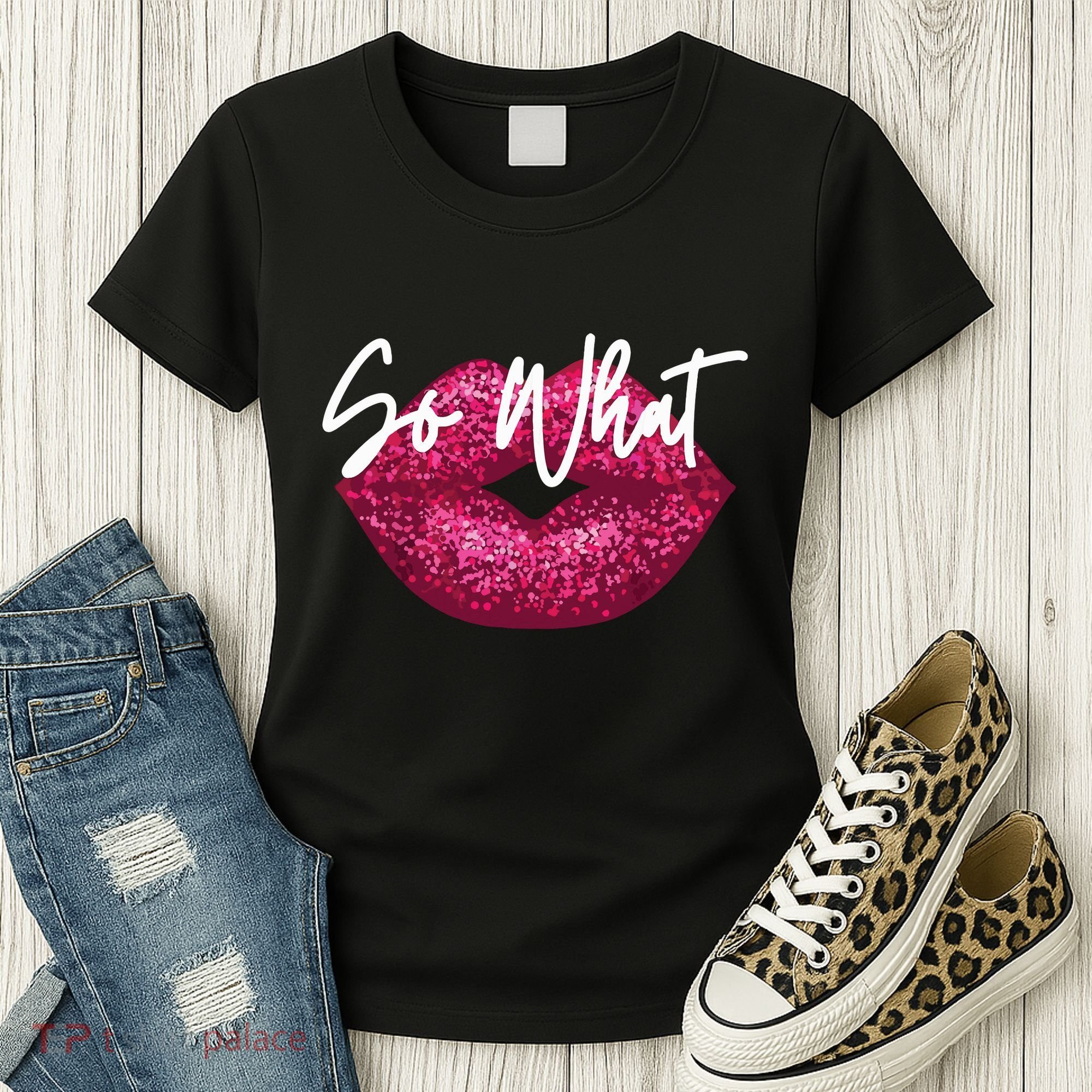 Retro I So What Funny Women's T-Shirt