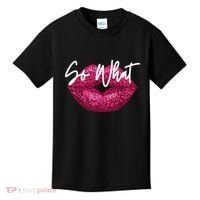 Retro I So What Funny Kids T-Shirt thumb 0