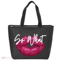 Retro I So What Funny Tote Bag thumb 0