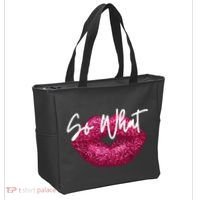 Retro I So What Funny Tote Bag thumb 2