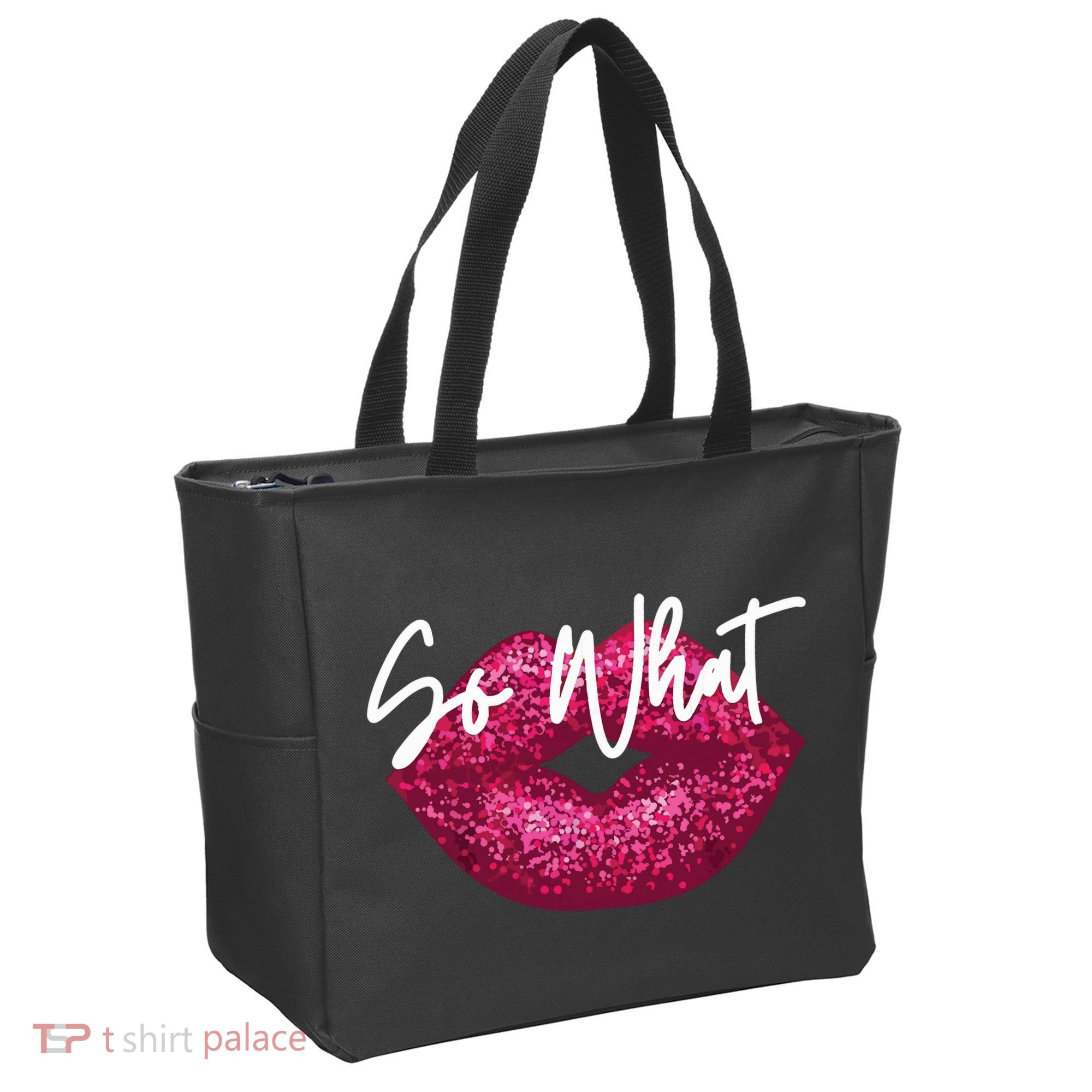Retro I So What Funny Tote Bag