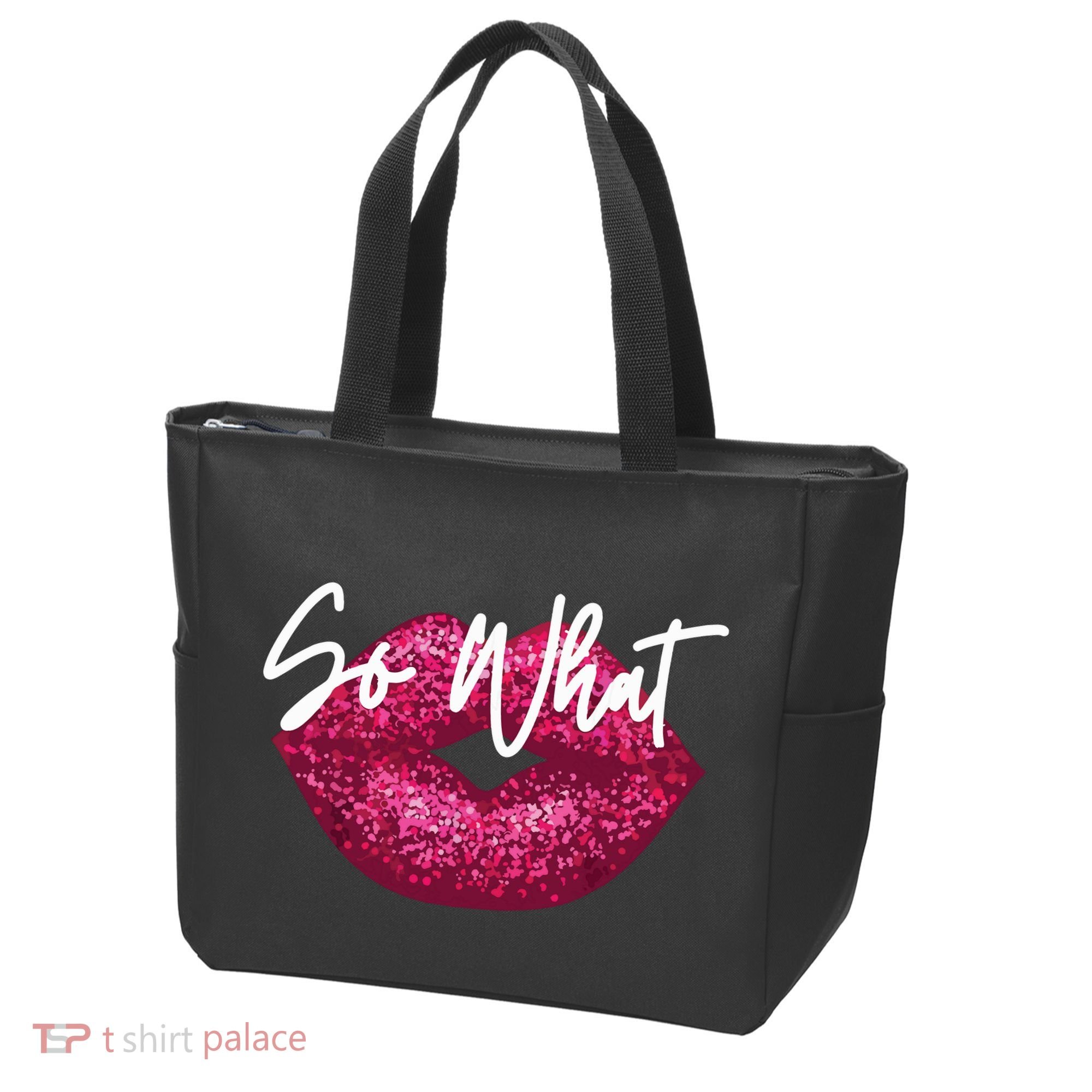 Retro I So What Funny Tote Bag