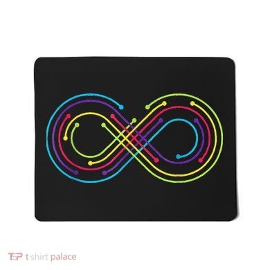 Rainbow Infinity Symbol Pride Autism Awareness Neurodiverse Mousepad