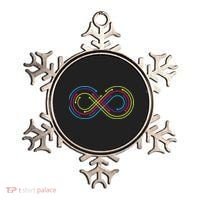 Rainbow Infinity Symbol Pride Autism Awareness Neurodiverse Ornament thumb 0