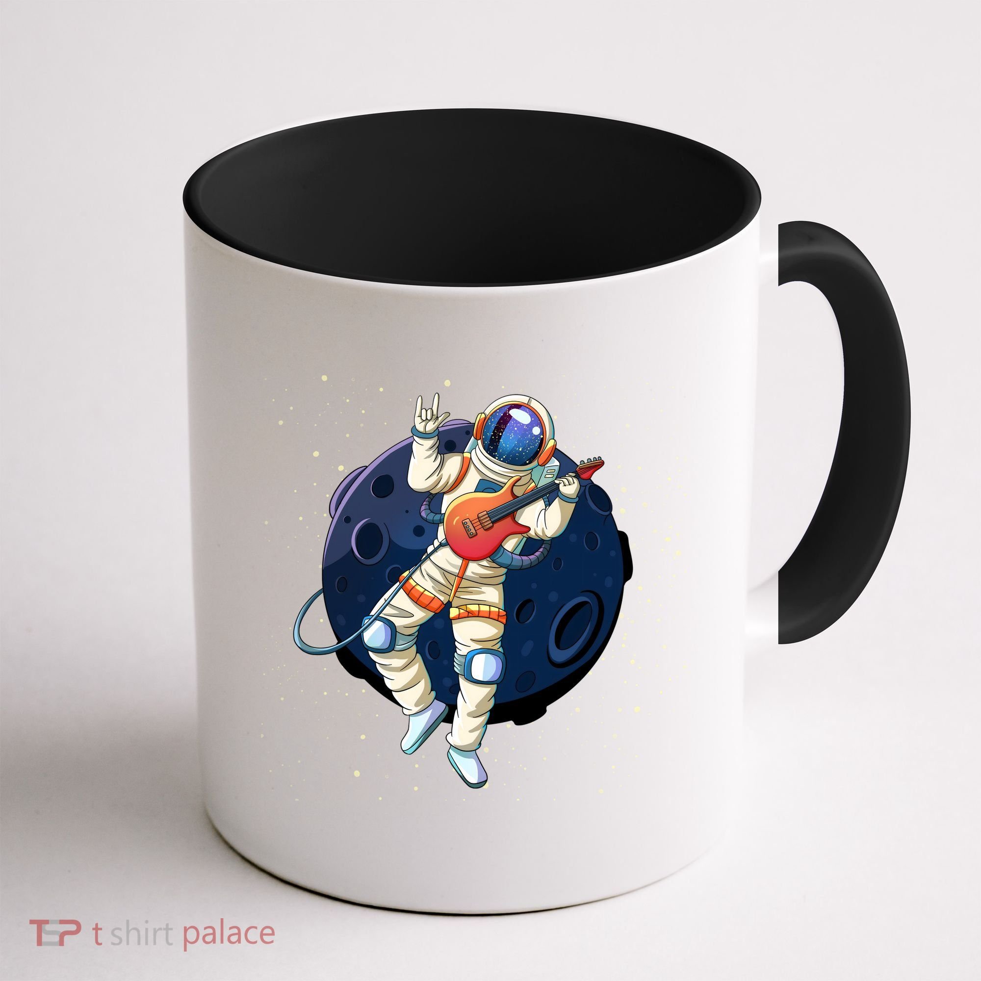 Rocking In Space Astronaut Rock Coffee Mug