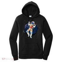 Rocking In Space Astronaut Rock Women's Hoodie thumb 0