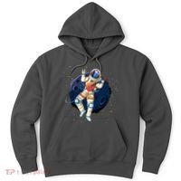 Rocking In Space Astronaut Rock Hoodie thumb 0
