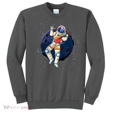 Rocking In Space Astronaut Rock Sweatshirt