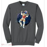 Rocking In Space Astronaut Rock Sweatshirt thumb 0