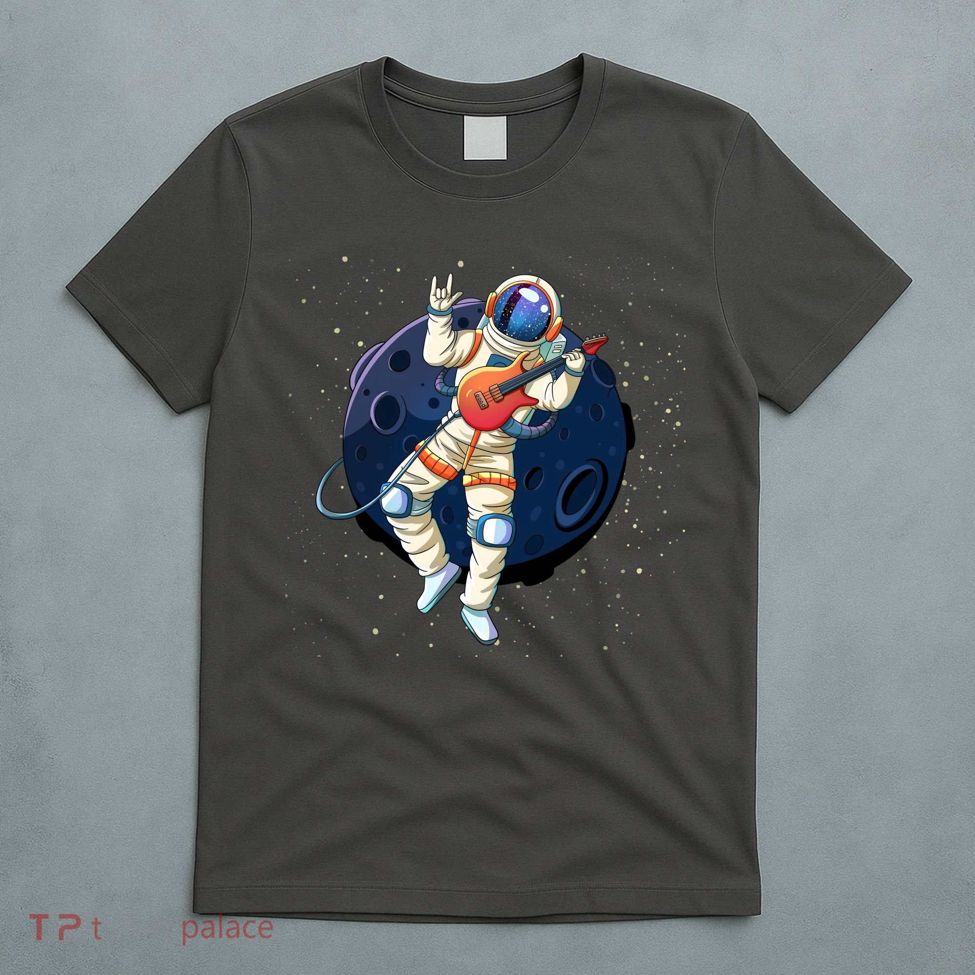 Rocking In Space Astronaut Rock T-Shirt