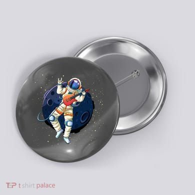 Rocking In Space Astronaut Rock Button