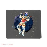 Rocking In Space Astronaut Rock Mousepad thumb 0