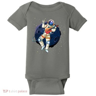 Rocking In Space Astronaut Rock Baby Bodysuit