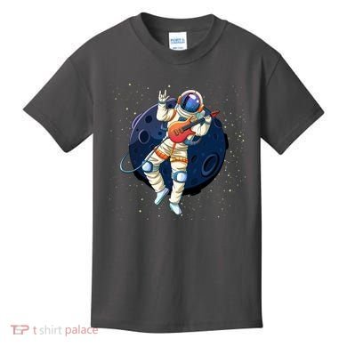 Rocking In Space Astronaut Rock Kids T-Shirt