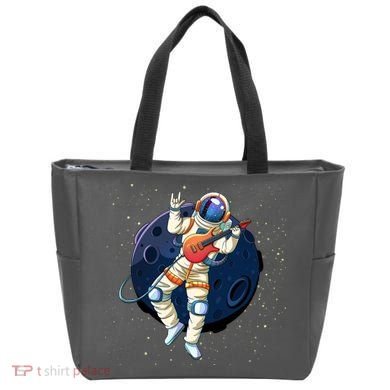 Rocking In Space Astronaut Rock Tote Bag