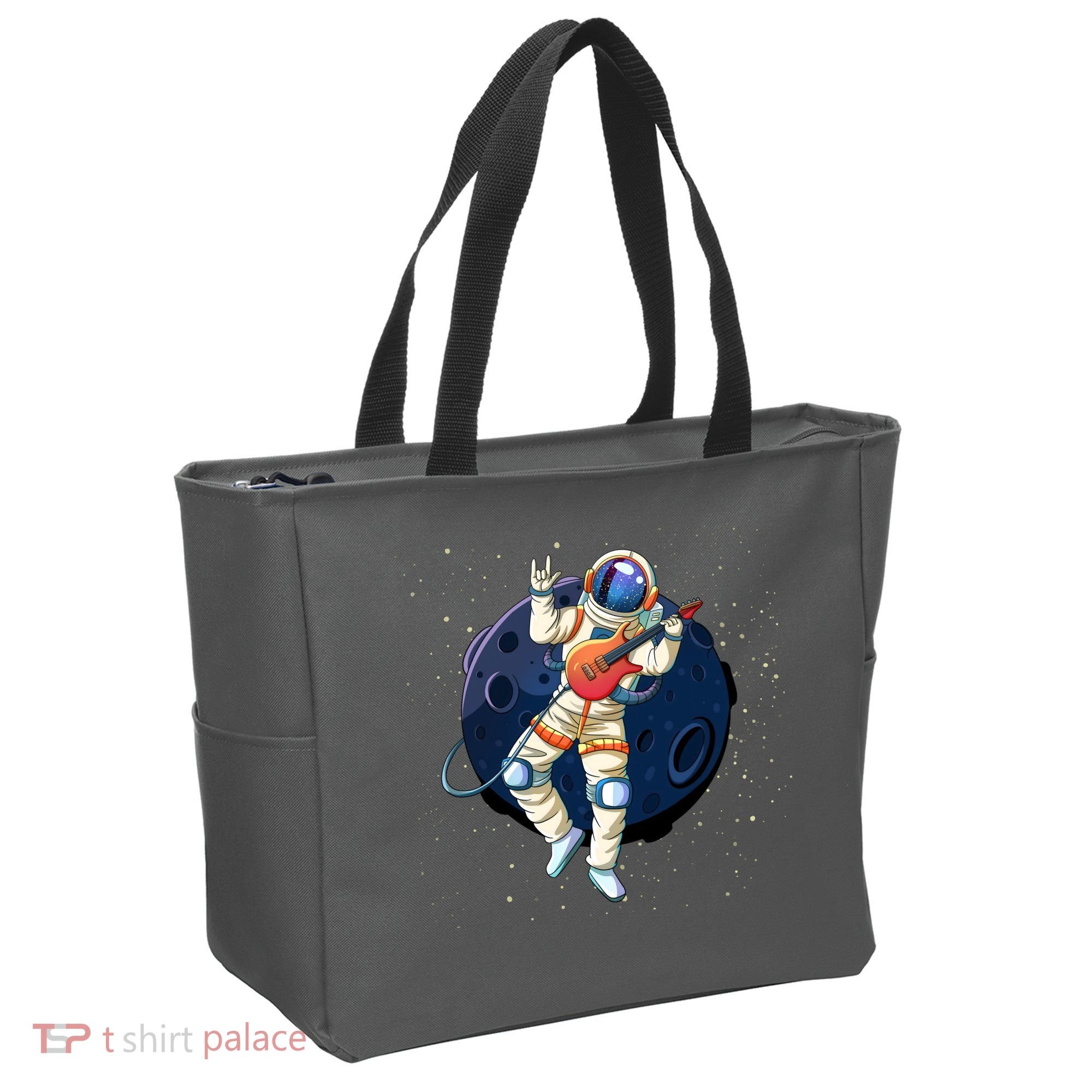 Rocking In Space Astronaut Rock Tote Bag