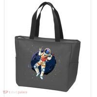 Rocking In Space Astronaut Rock Tote Bag thumb 3