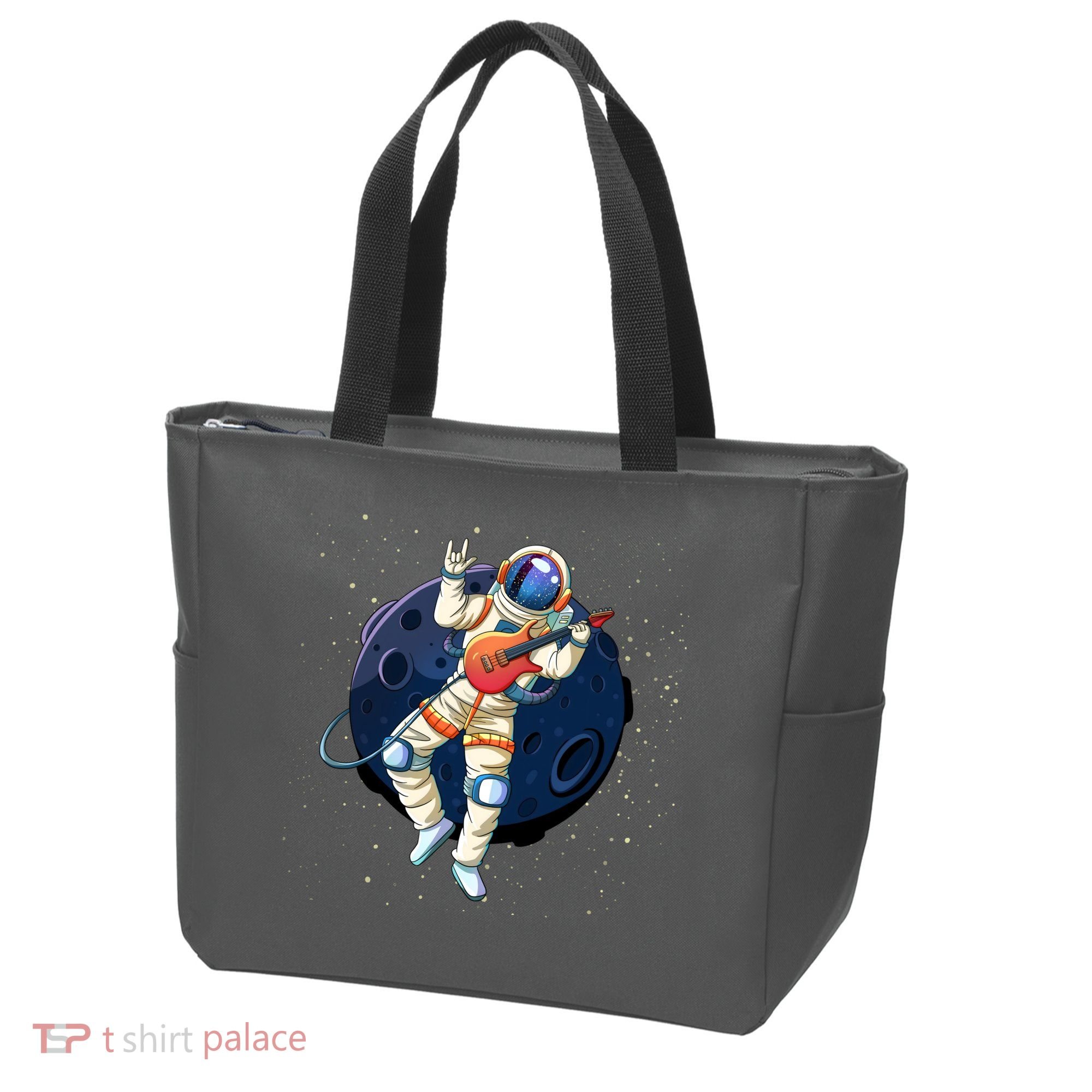 Rocking In Space Astronaut Rock Tote Bag