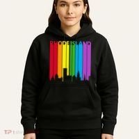 Rhode Island Skyline Lgbt Pride Hoodie thumb 5